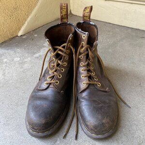 Doc Marten's 1460 Crazy Horse Brown Leather Boots